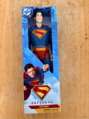 Superman Action Figure - DC - Blue, Red & Yellow